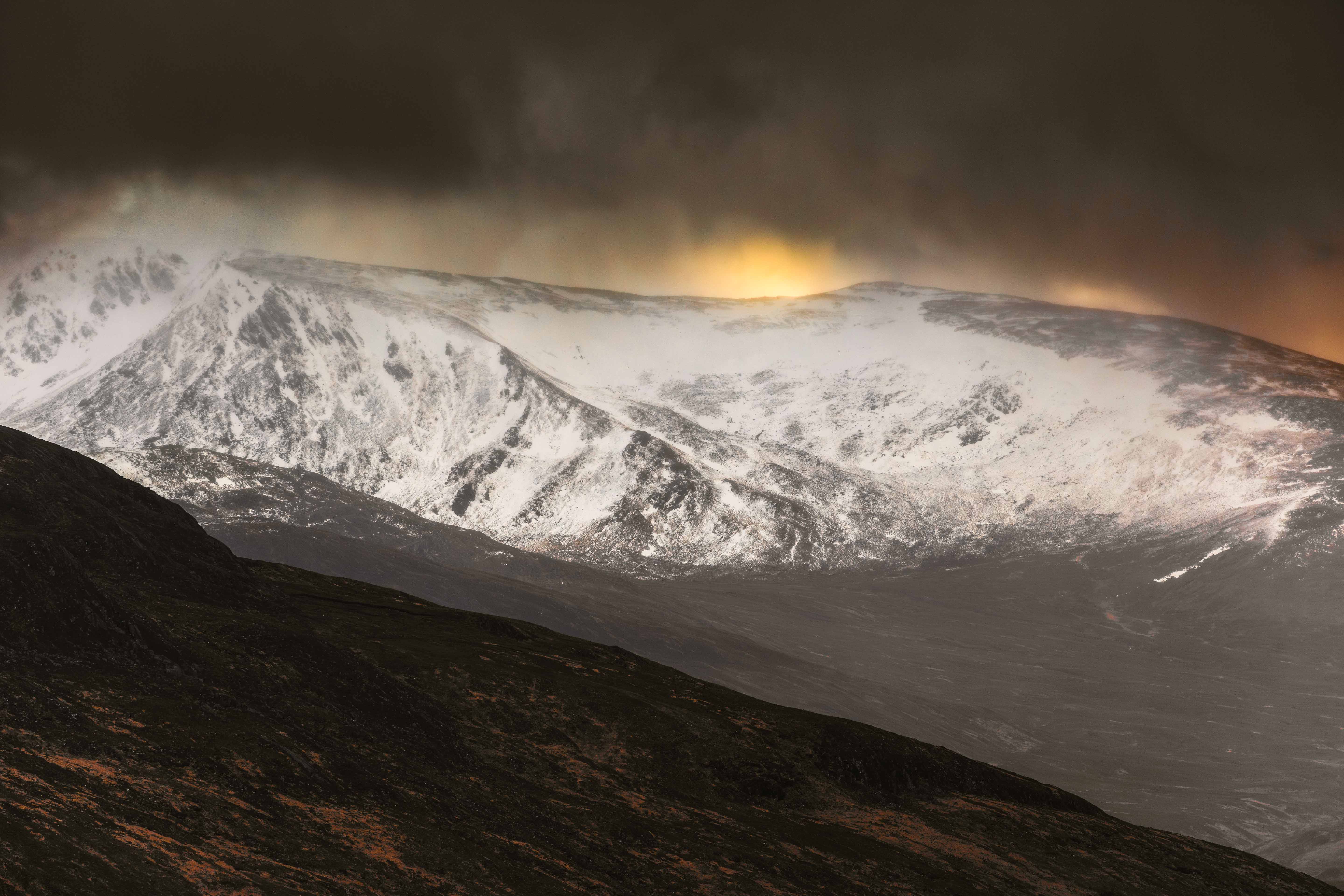 Lord of the Rings vibes mountains